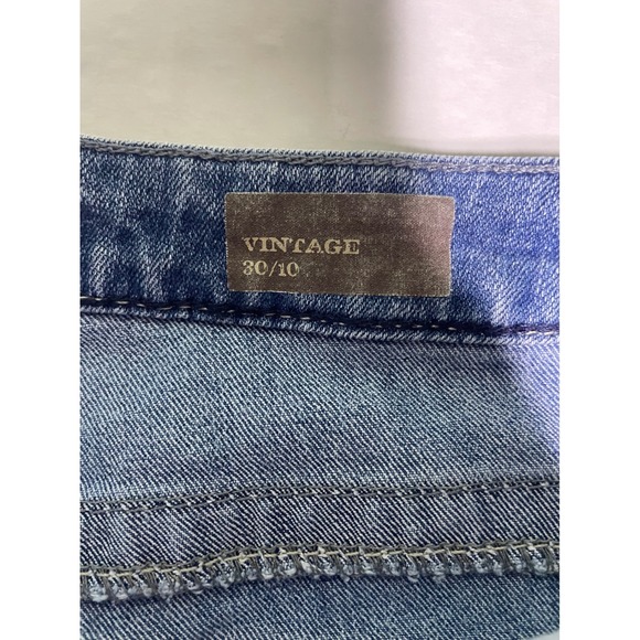 Nine West Vintage America Collection Jeans Womens 10/30 Blue Straight Leg Denim - Picture 3 of 11